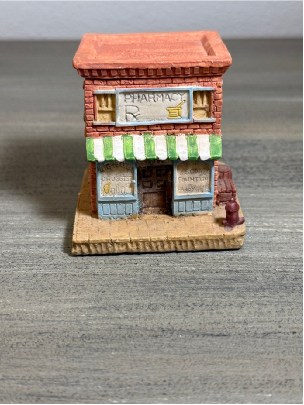 Geller's Pharmacy The Americana Collection Miniature 1991 Christmas Village